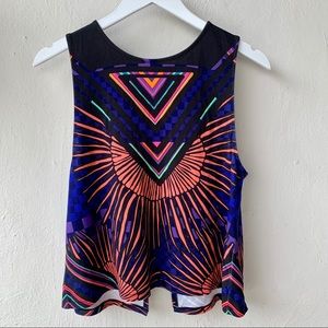 Mara Hoffman Sz M Open Back Sleeveless Top